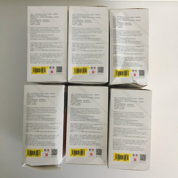 Pop Mart Labubu v3 Big into Energy Series Vinyl Pendant Set of 6 (Authentic) - Picture 5 of 16